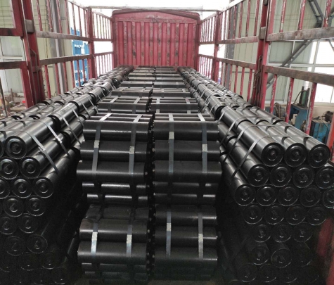 整車(chē)托輥發(fā)往山東臨沂